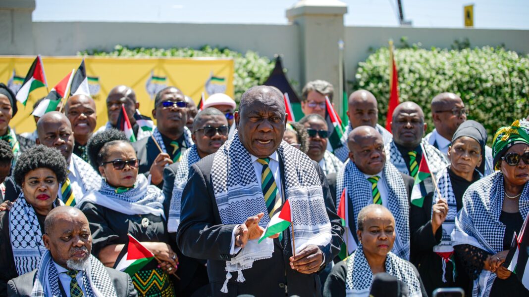 Zionists Outraged as Ramaphosa Pledges SA Solidarity to Palestine - Inside Politic