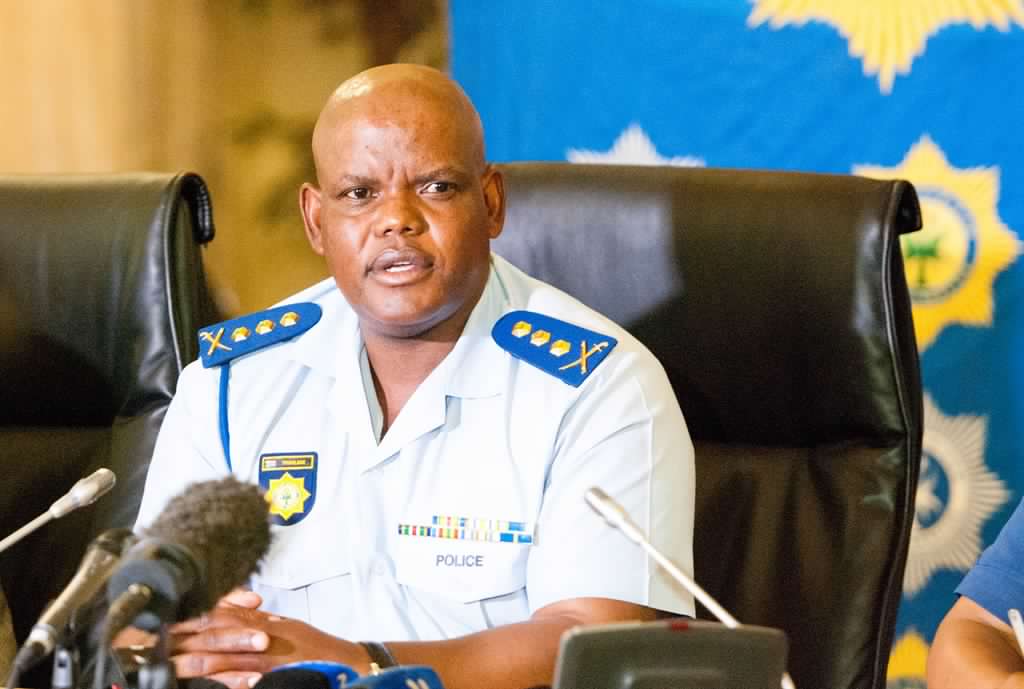 former acting National Police Commissioner Lieutenant-General Khomotso Phahlane