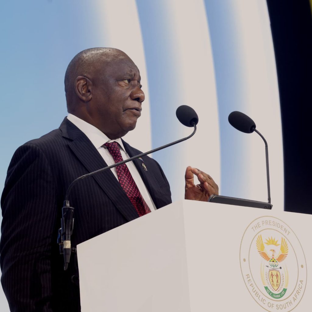 President Cyril Ramphosa.