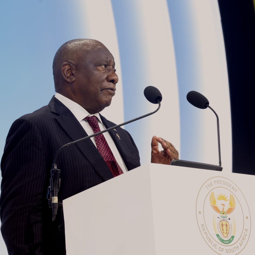 President Cyril Ramphosa.