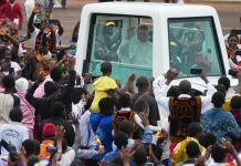 Pope blasts ‘tyrants’ ravaging the planet during his visit to Cameroon