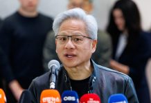 Nvidia CEO says selloff in tech stocks is a buying opportunity
