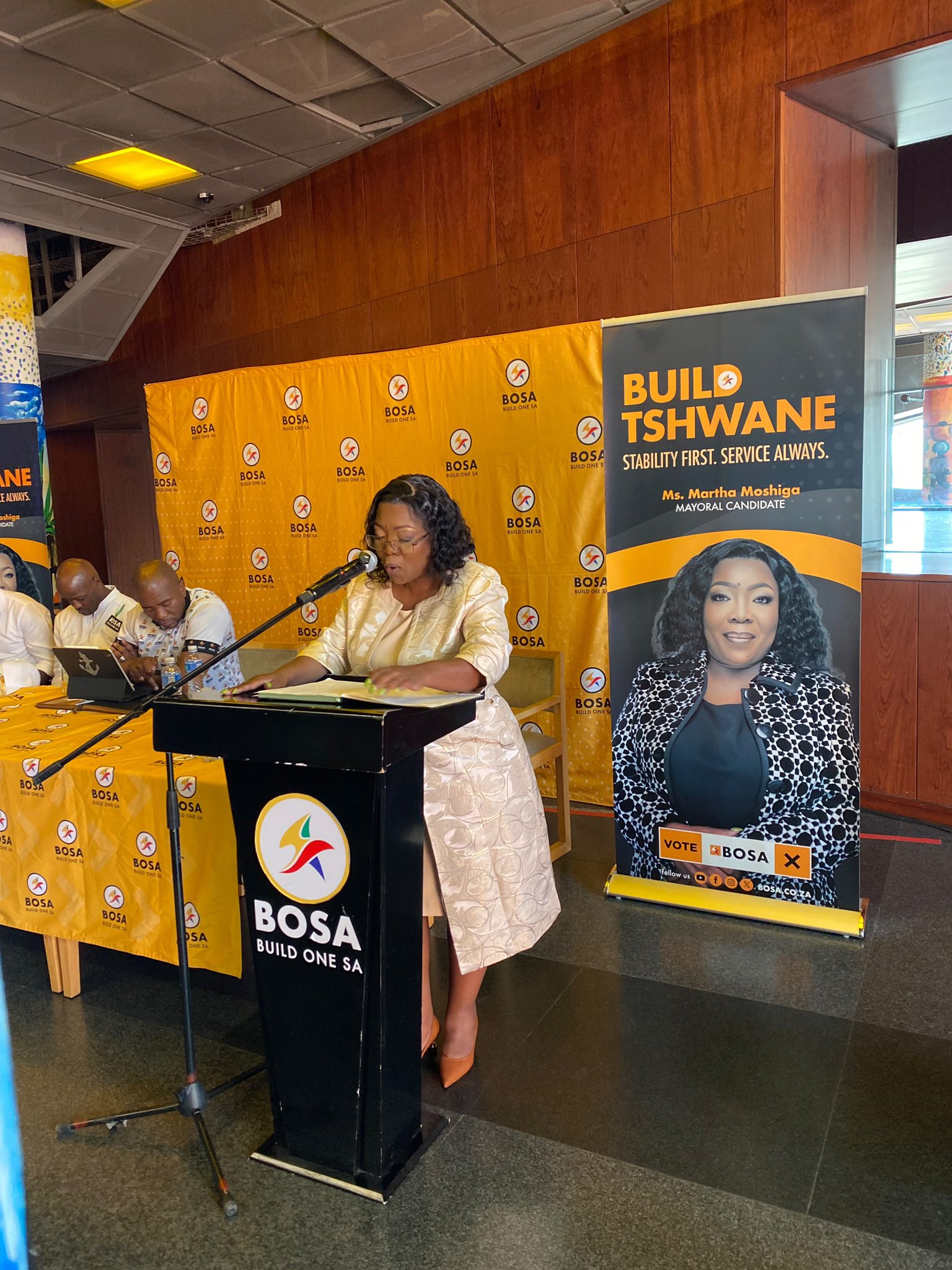 BOSA Announces Martha Moshiga as Mayoral Candidate for Tshwane