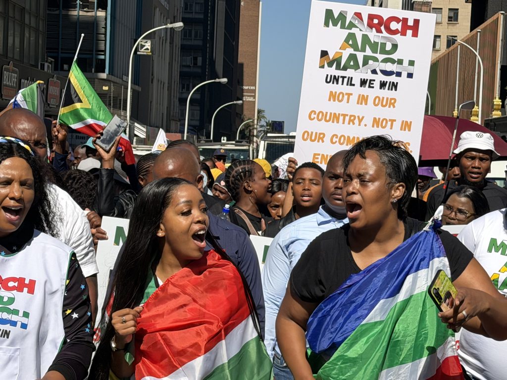 March and March Movement leader hits back at Ramaphosa over foreign nationals comments - Inside Politics